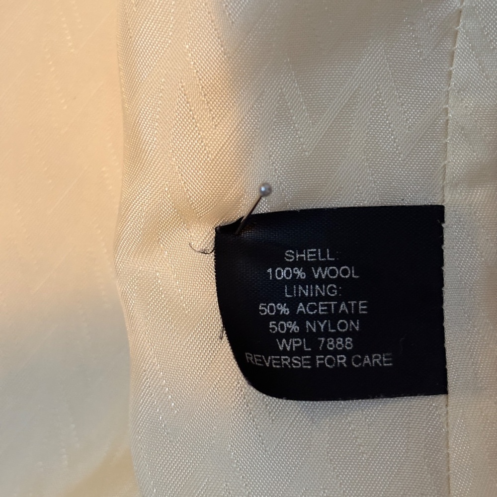 Michael Kors Women's Single-Breasted Wool Coat Size 6 - Picture 13 of 14